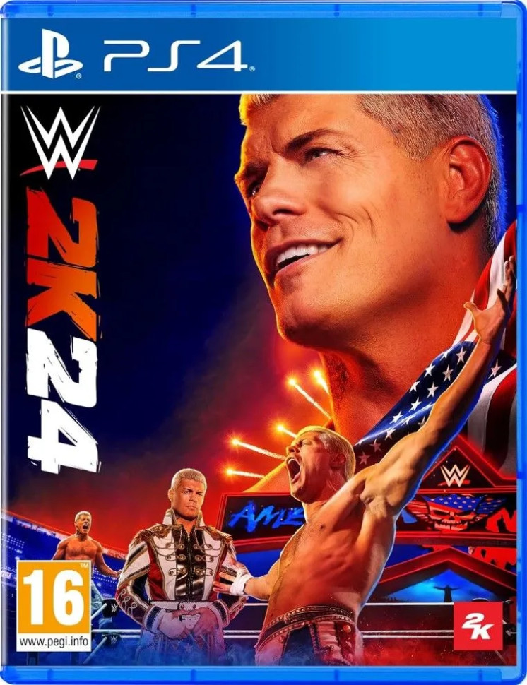 [PS4] WWE 2K24 = Forty Years of Wrestlemania Edition (2024) [1.05]